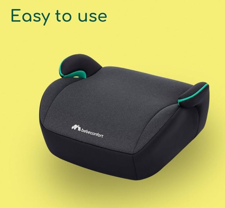 Bebeconfort Manga I-Safe Car Booster Seat for 6 to 12 Years 125 to 150cm Black