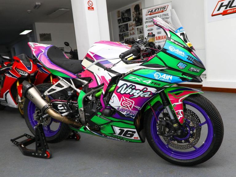 2024 Kawasaki Ninja ZX-4RR Junior Supersport Race Bike. MSS Built. £10,995