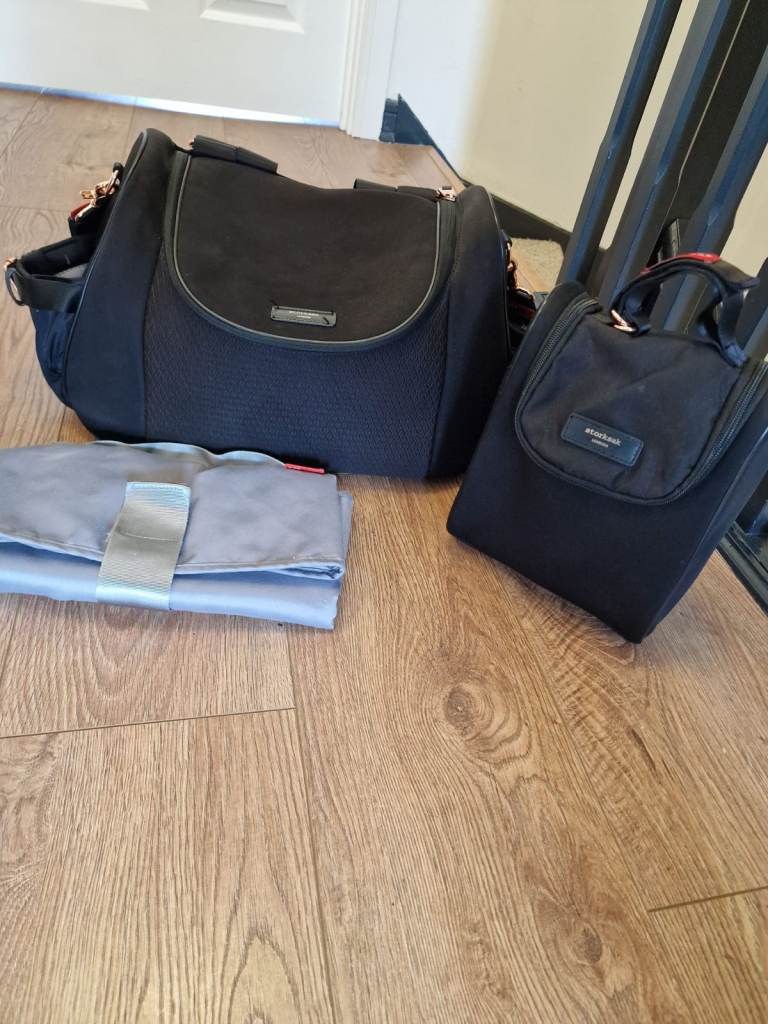 Storksak Luxury Changing Bag – Backpack, Shoulder Bag & Pram Bag