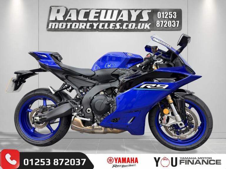 YAMAHA YZF-R9 2026 26 REG, JUST 340 MILES FROM NEW, ICON BLUE EX DEMONSTRATOR