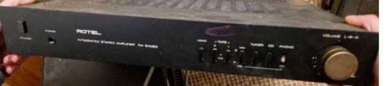 Rotel Amplifier Not working 