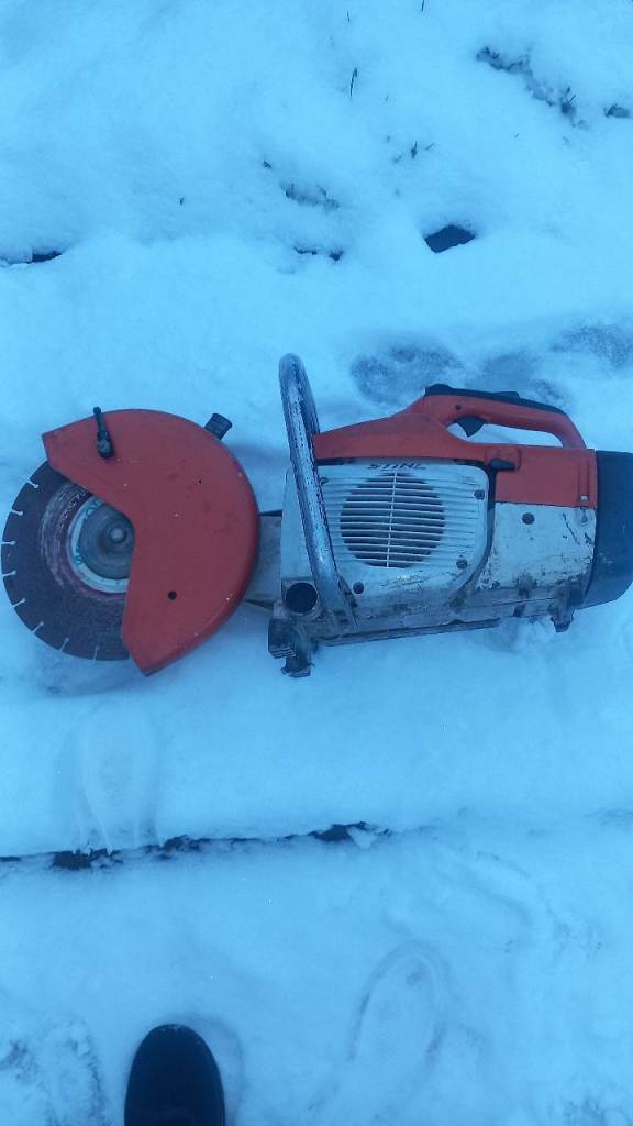 Stihl ts400 saw