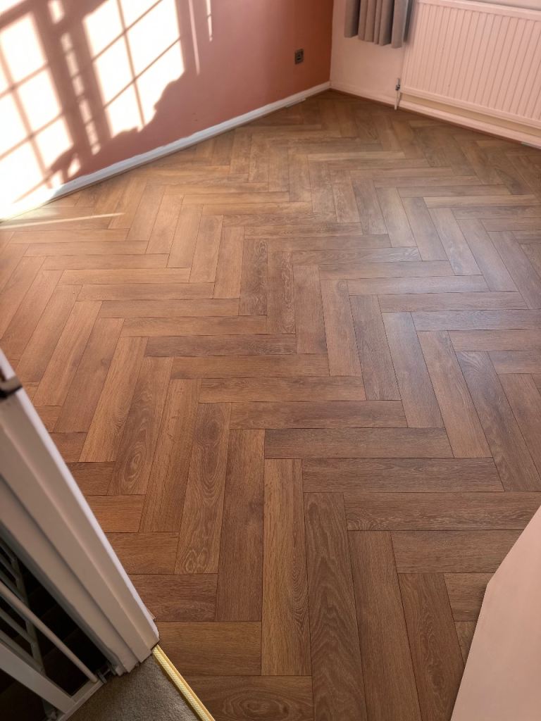 Laminate Herringbone vinyl flooring Fitter | Installation and Renovation specialist | handyman 