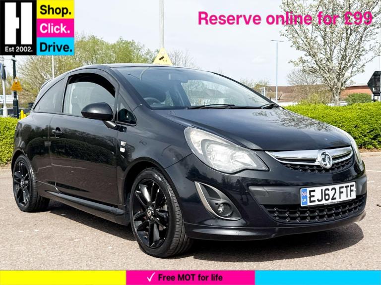 2012 Vauxhall Corsa 1.2 16V Limited Edition Hatchback 3dr Petrol Manual Euro 5 (85 ps) HATCHBACK ...