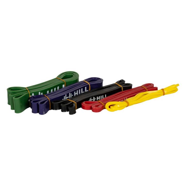 Resistance Bands Set of 5 - Gym / Mobility / Crossfit / MMA / Pull Up
