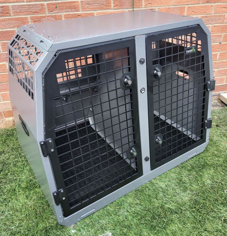 Trans K9 ( B35 ) Transport double dog cage ( Lockable & Crash Tested ) TransK9