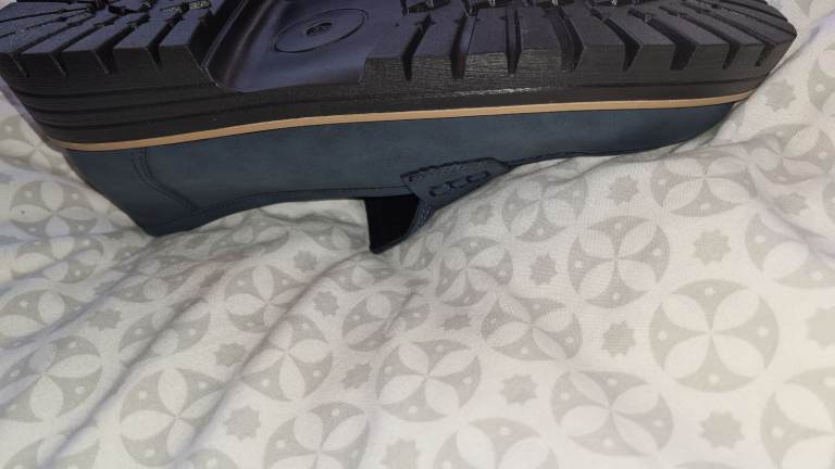 Brand new blue soft touch ultra lightweight chunky soles slip in shoes. Christmas present.