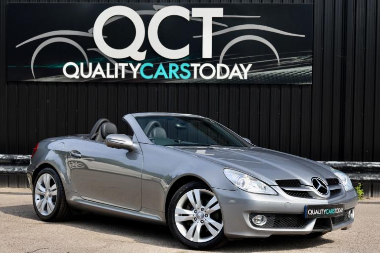 2008 '58' Mercedes SLK 200 K Automatic * Palladium + Black + High Spec