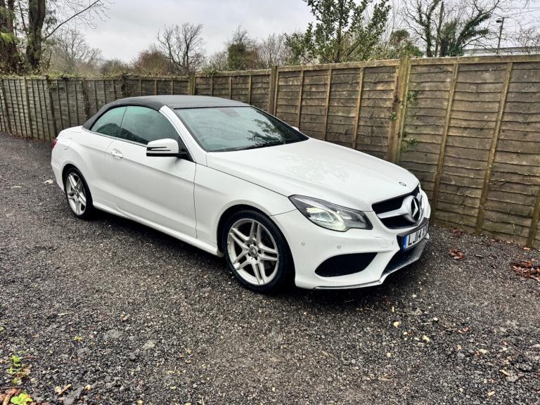 2014 Mercedes-Benz E Class E220 CDI AMG Sport 2dr 7G-Tronic CONVERTIBLE Diesel Automatic