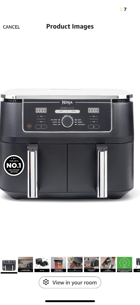 Brand new NINJA AIR FRYER - never used 