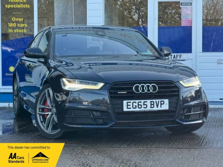 2015 Audi A6 3.0 BiTDI [320] Quattro Black Edition 4dr Tip Auto SALOON DIESEL Automatic