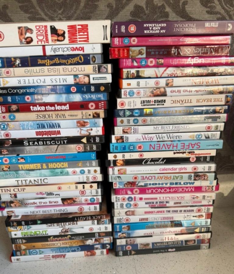 DVDs Job Lot – Various Films, Great Condition