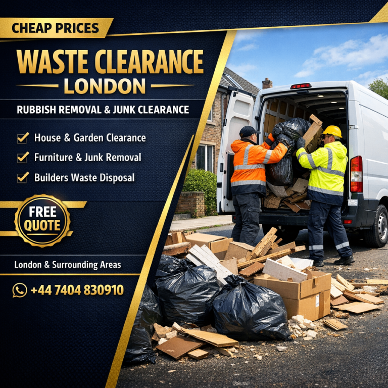 Rubbish Removal London | House & Garden Waste | Fast Collection