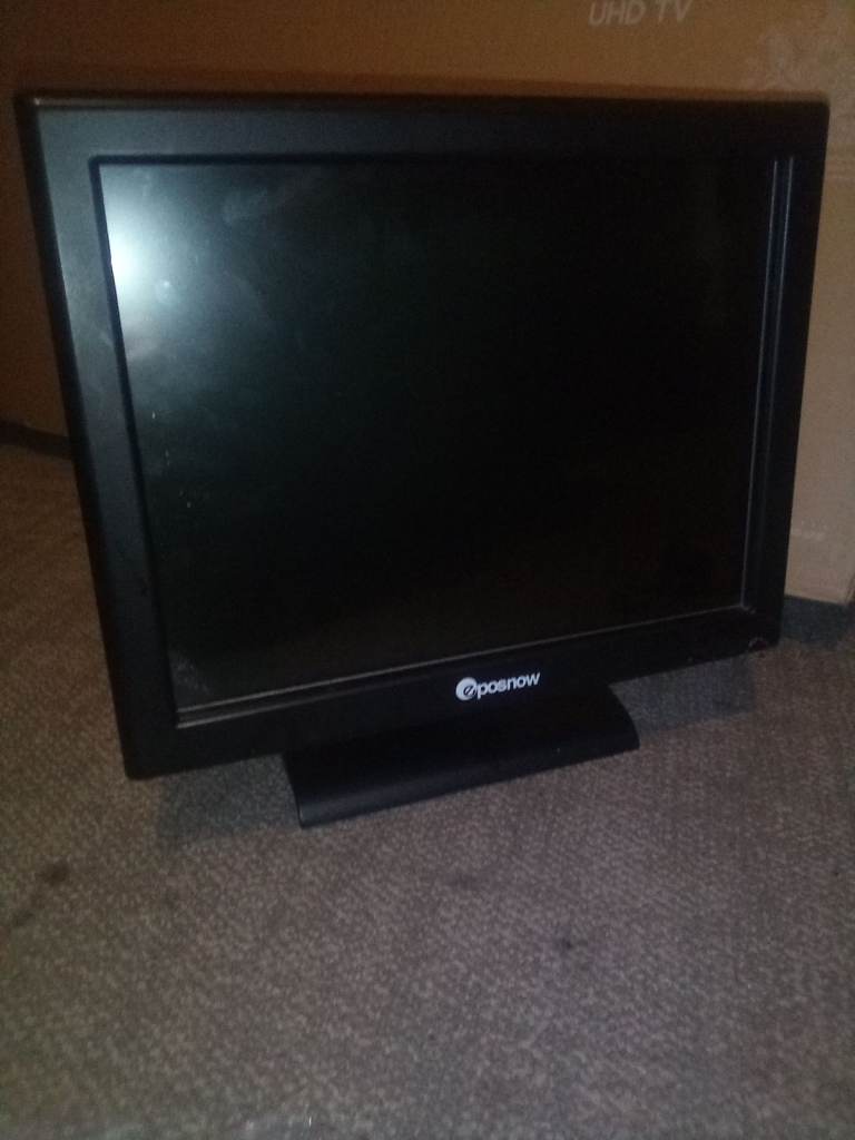 Eposnow POS Monitor and Receipt Printer - Good Condition