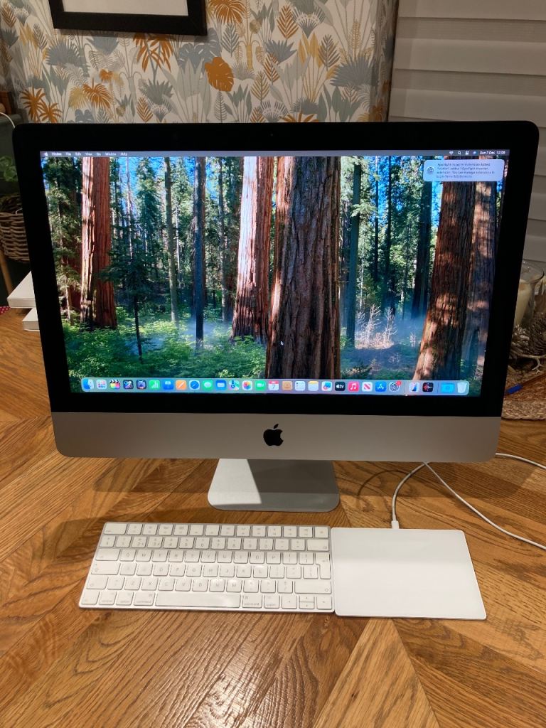  Apple IMac 21.5 4k (2019) Retina 3.2ghz  i7 16GB RAM 500GB SSD IMMACULATE. Boxed