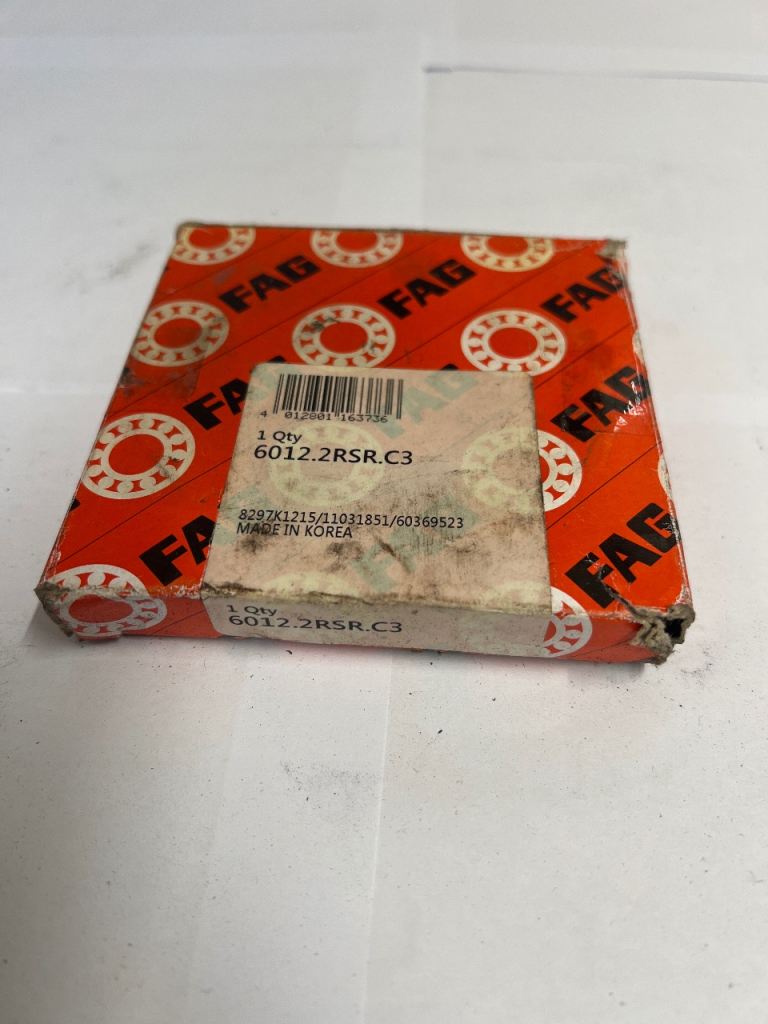 New FAG 6012.2RSR.C3 Bearing - Made in Korea