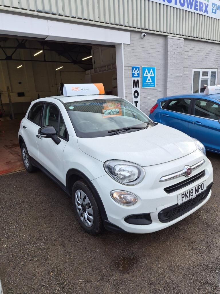 2018 Fiat 500X 1.6 E-torQ Pop 5dr HATCHBACK Petrol Manual