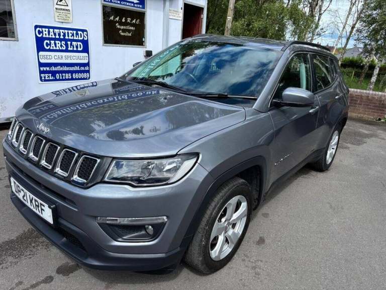 2021 21 JEEP COMPASS 1.6 MULTIJETII LONGITUDE DIESEL, OMLY 50600 MILES, 5 STAMPS