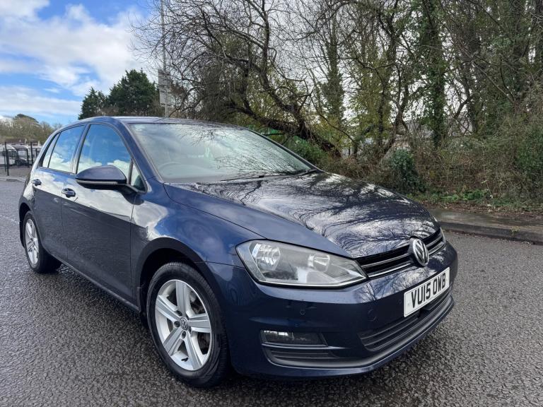 2015 Volkswagen Golf 1.6 TDI 110 Match 5dr* £20 TAX LONG MOT TWO KEYS * HATCHBACK Diesel Manual