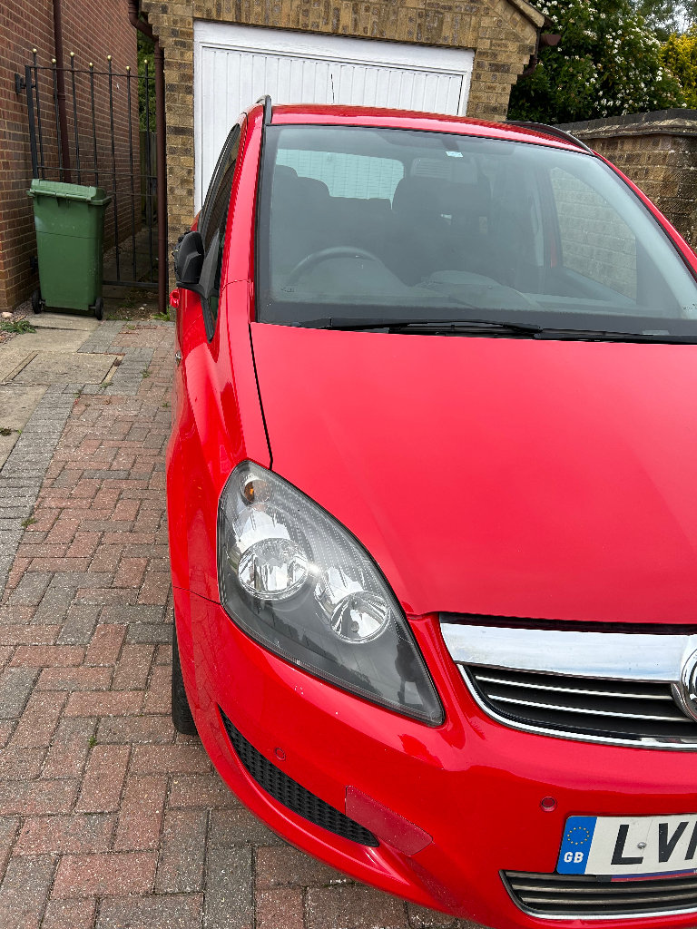 Vauxhall, ZAFIRA, MPV, 2014, Manual, 1796 (cc), 5 doors