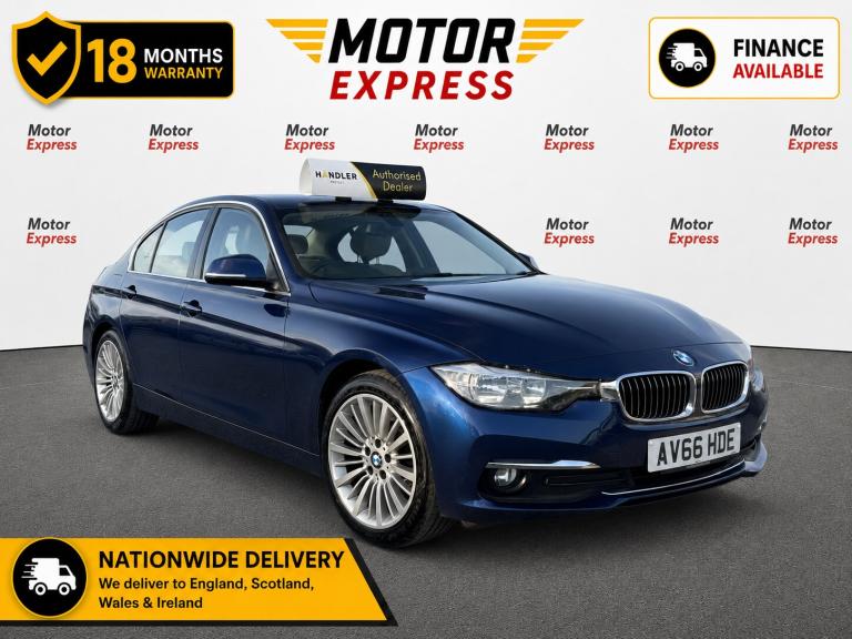 2016 BMW 3 Series 320d Luxury 4dr Step Auto SALOON Diesel Automatic