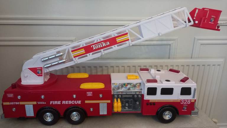 Tonka Fire Rescue Truck – Large Toy Fire Engine