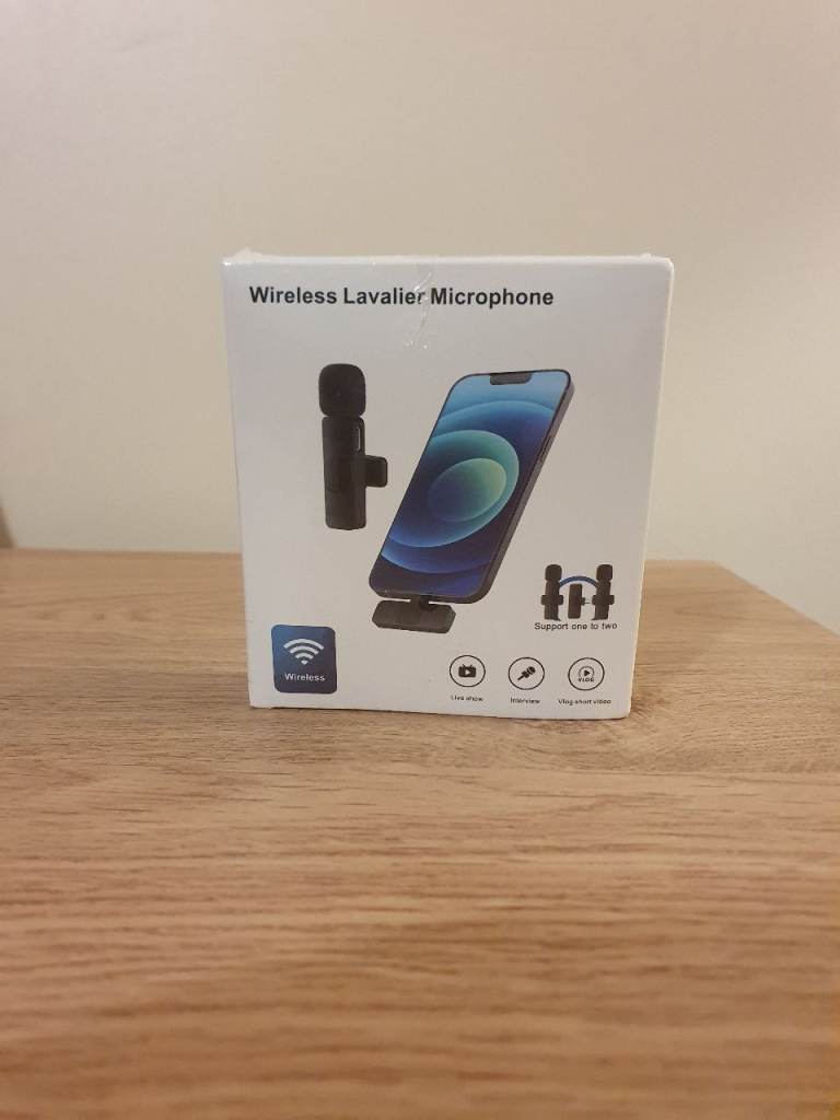 Wireless Lavalier Microphone Type-C for Smartphones