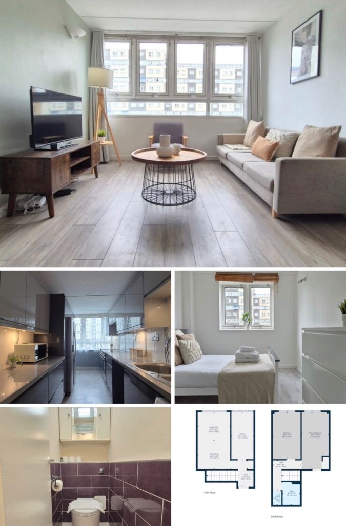 Lovely 2BR apartment in Battersea Comoany let sllowed