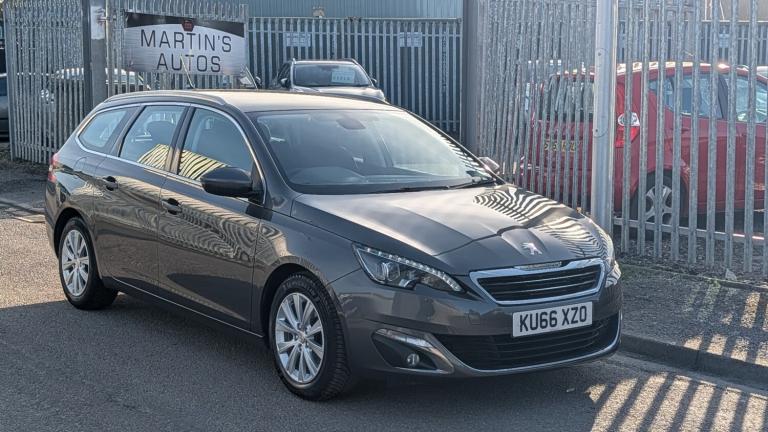 2016 Peugeot 308 Estate,1.6 BlueHDi 120 Allure 5dr,£20 Road Tax, MOT 19/03/27 ESTATE Diesel Manual