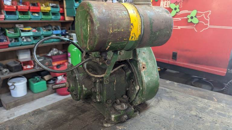 Villiers engine mk 10 with reduction box