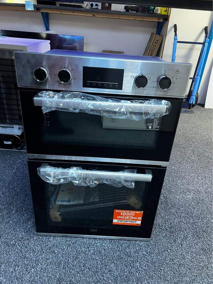 Beko BBDQF22300X Built-in Double Electric Oven - Stainless steel