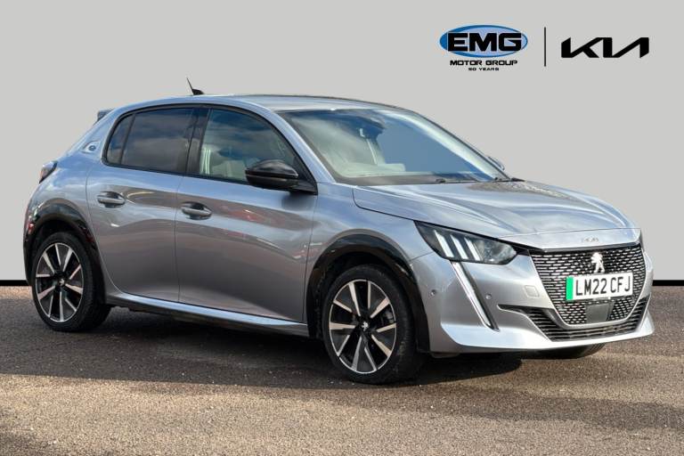  Peugeot E 208 50kwh Gt Hatchback 5dr Electric Auto 7kw Charger 136 Ps Electric