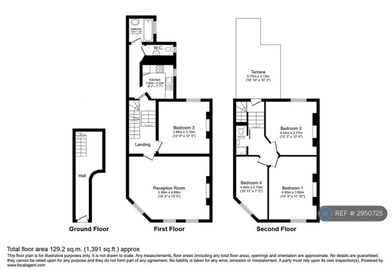 4 bedroom flat in Westcombe Hill, London, SE3 (4 bed) (#2950725)