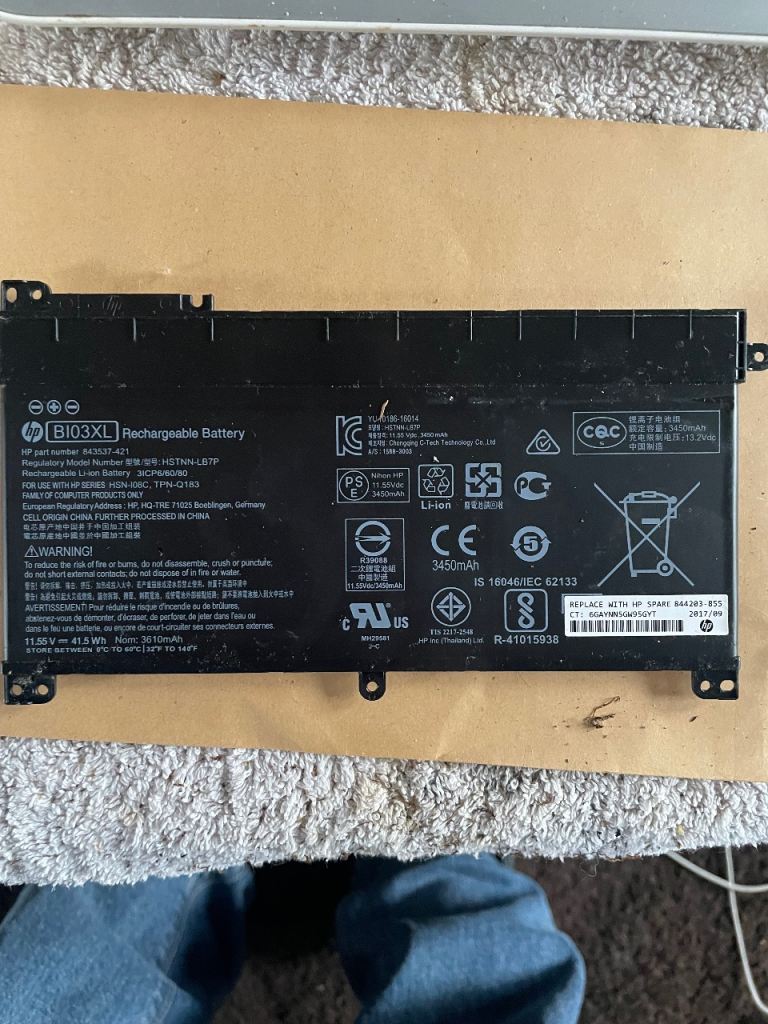 Dell bio3xl battery 