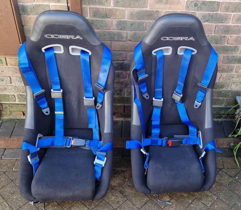 Cobra Clubman fabric bucket seats