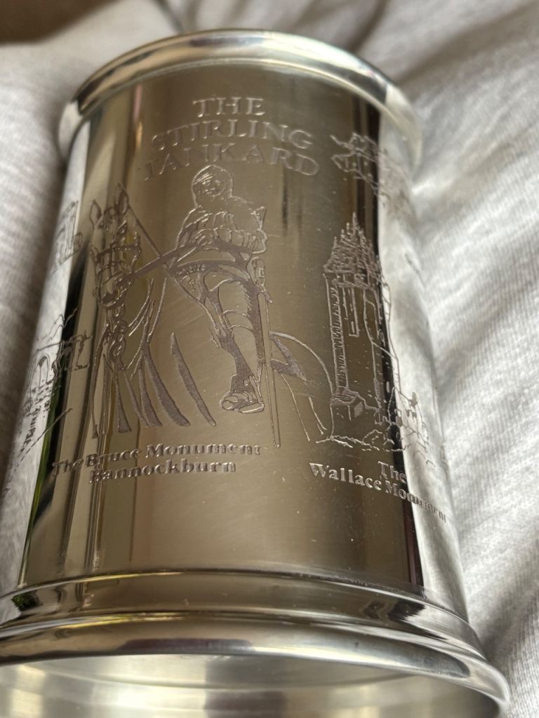 The Stirling Pewter Tankard 