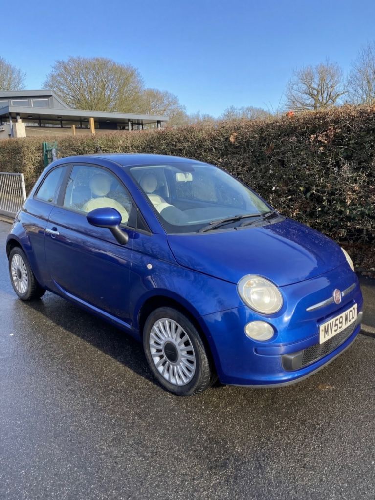 Fiat, 500, Hatchback, 2009, Manual, 1242 (cc), 3 doors