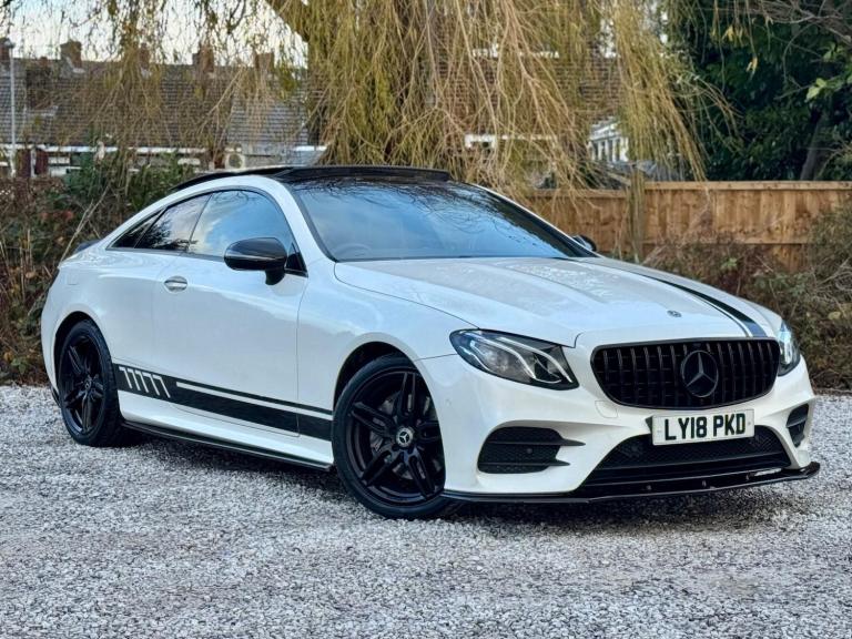 2018 Mercedes-Benz E Class 2.0 E220d AMG Line (Premium) G-Tronic+ Euro 6 (s/s) 2dr COUPE Diesel A...