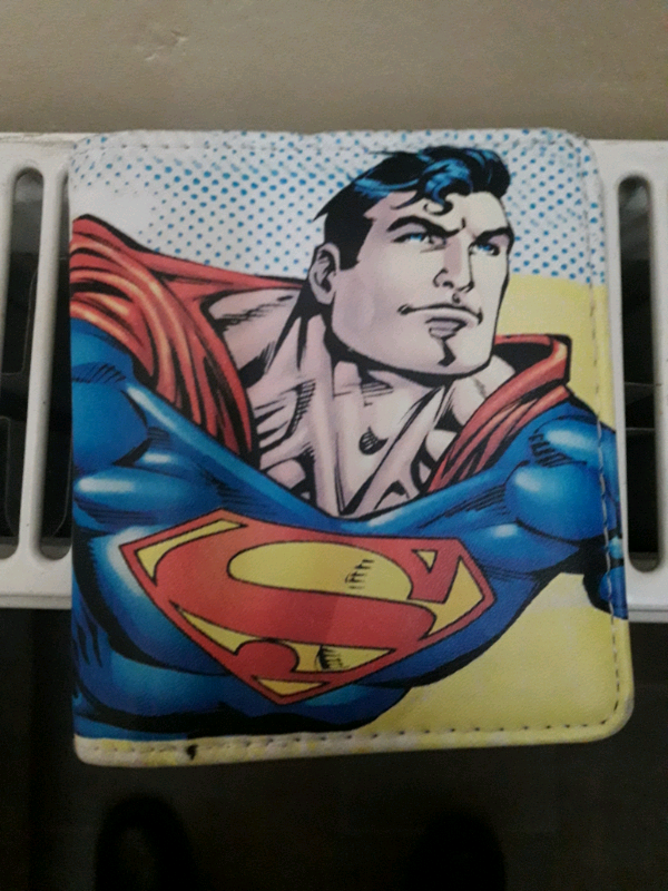 Men's superman wallet new 