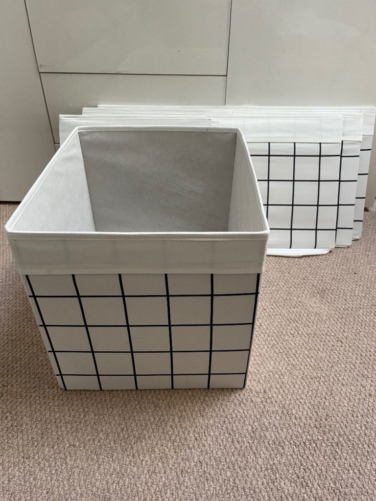 IKEA 4 x Drona Storage Boxes 33x38x33cm