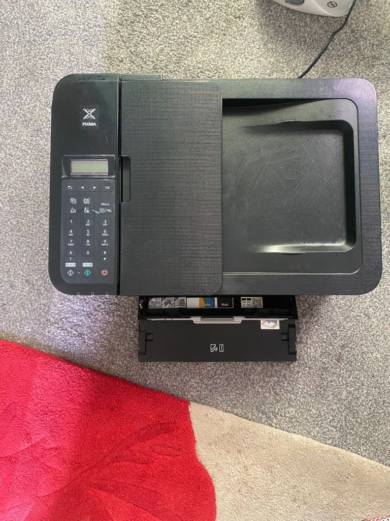 Working printer with one free ink