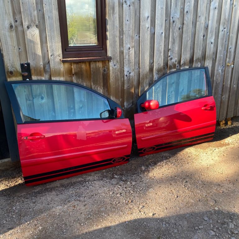 MK6 Fiesta Both COMPLETE Driver & Passenger Doors (2002-2008) 3 Door