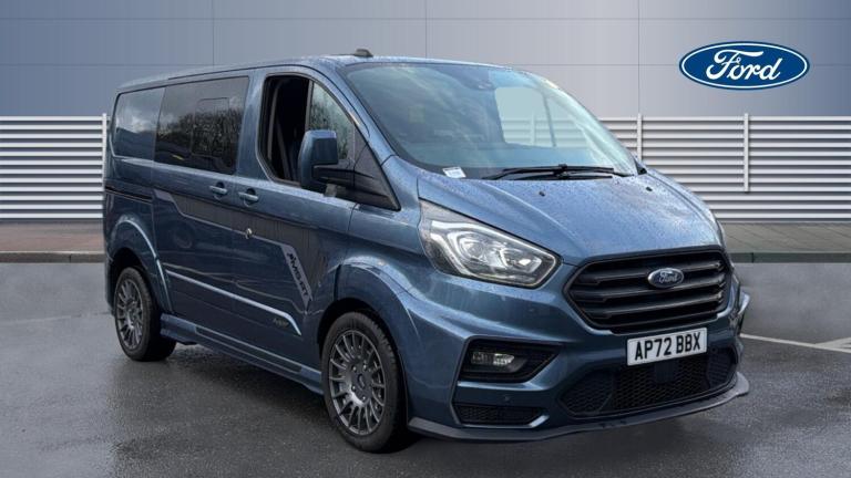 2023 Ford Transit Custom 320 L1 Diesel Fwd 2.0 EcoBlue 170ps Low Roof D/Cab MS-RT Van Auto Crew B...