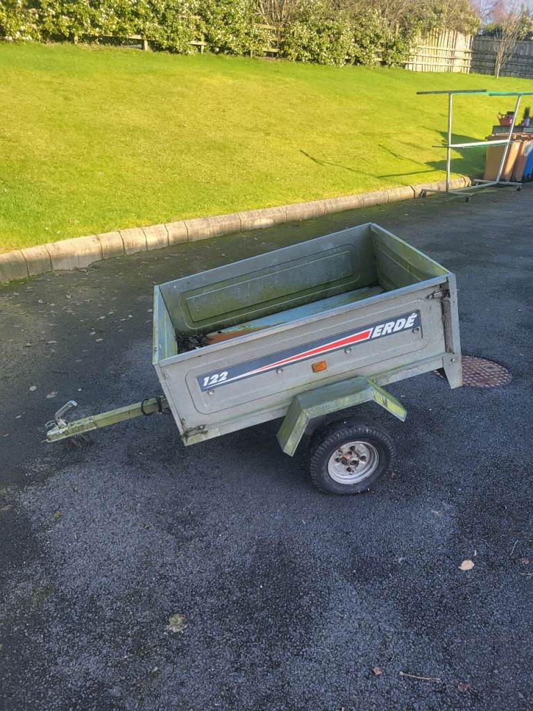 Erde 122 car or van trailer 