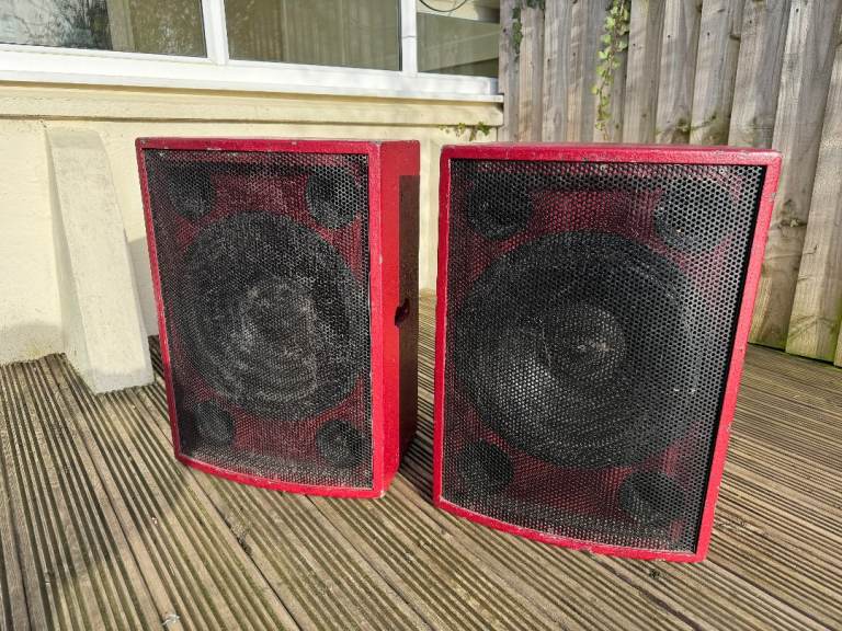 15" Laing Audio coaxial speakers & MC2 E475 amplifier w/ analog crossovers