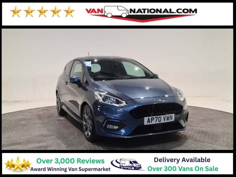 2020 Ford Fiesta 1.0 Ecoboost 125 Sport Van CAR DERIVED VAN PETROL Manual