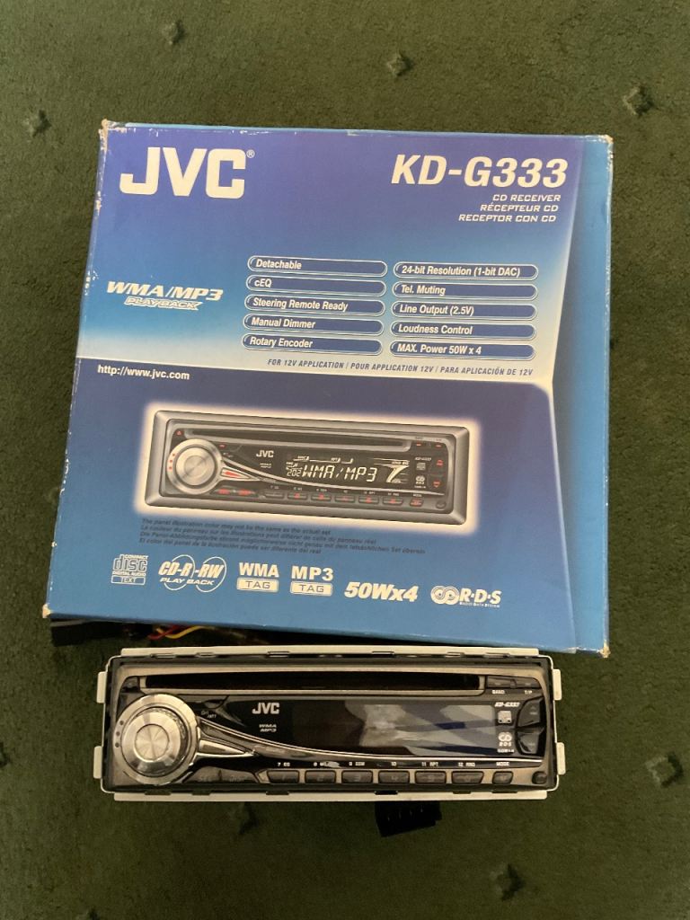 JVC Car Cd Mp3 Player