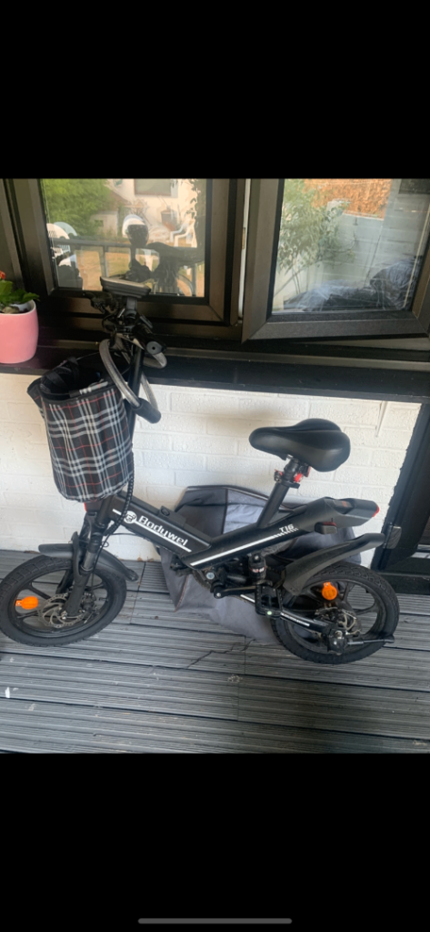 Lectrabike Electric Folding Bike with Basket – Good Condition