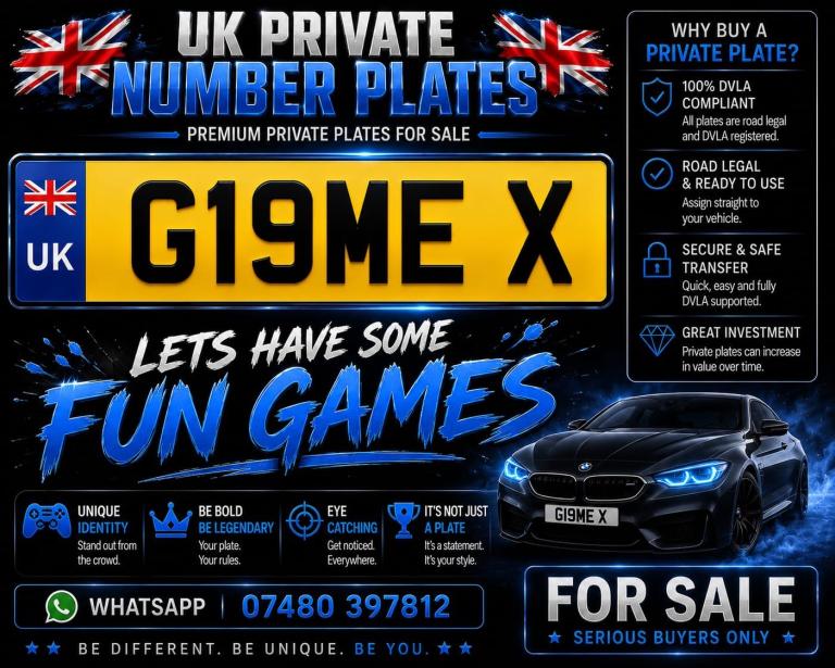 Private number, Plate game x 