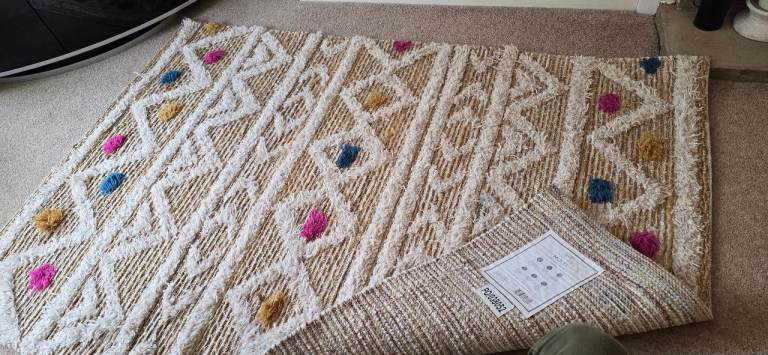 Handmade Jute Rug from Dunelm